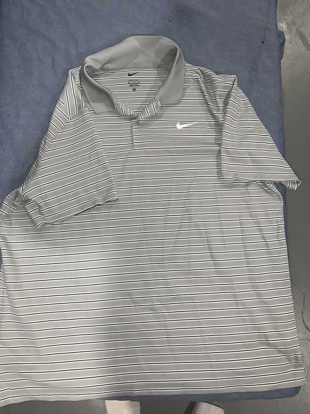 Nike Nike Striped Golf Polo - image 3