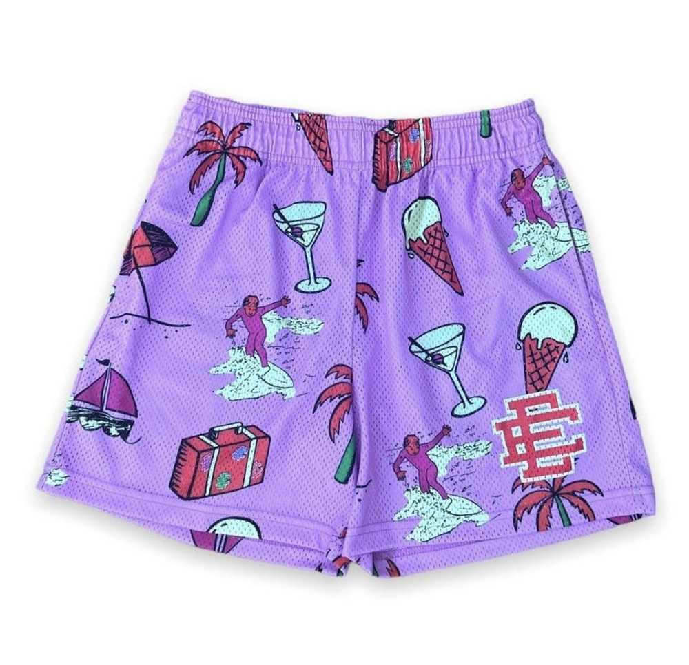 Eric Emanuel Eric Emanuel Pattern Shorts - image 1