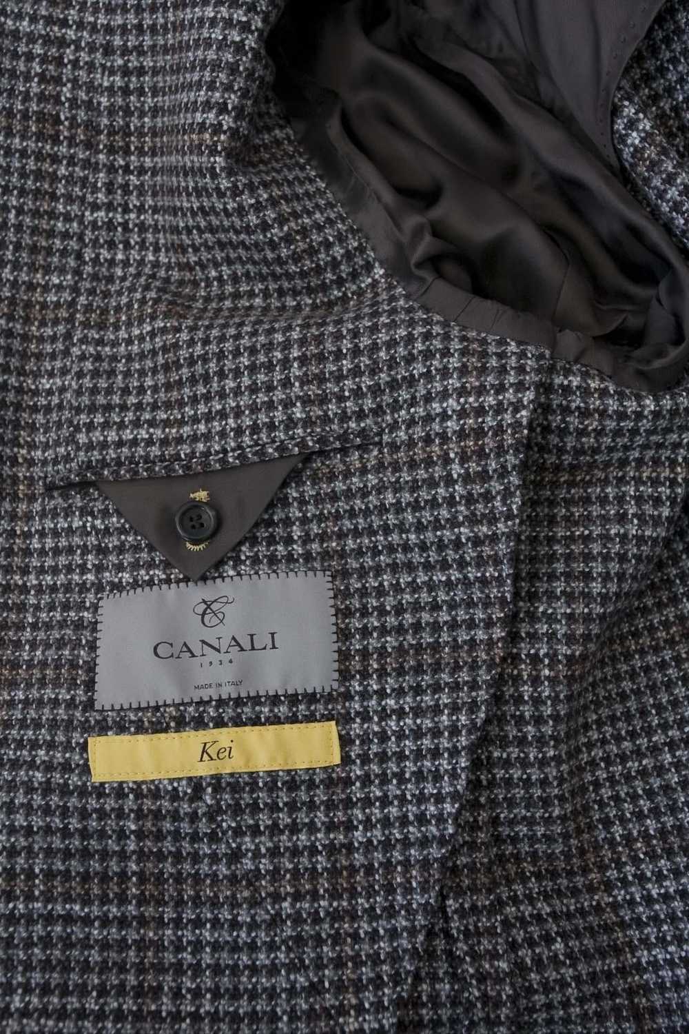 Canali Canali 1934 Kei Jacket Wool / Silk Size 56… - image 2
