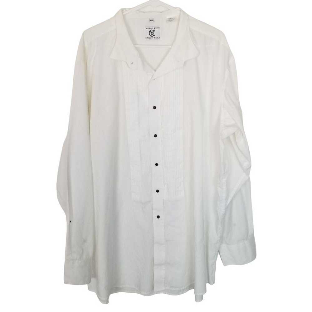 Other Corral West Ranch Wear Mens XXL White Long … - image 1