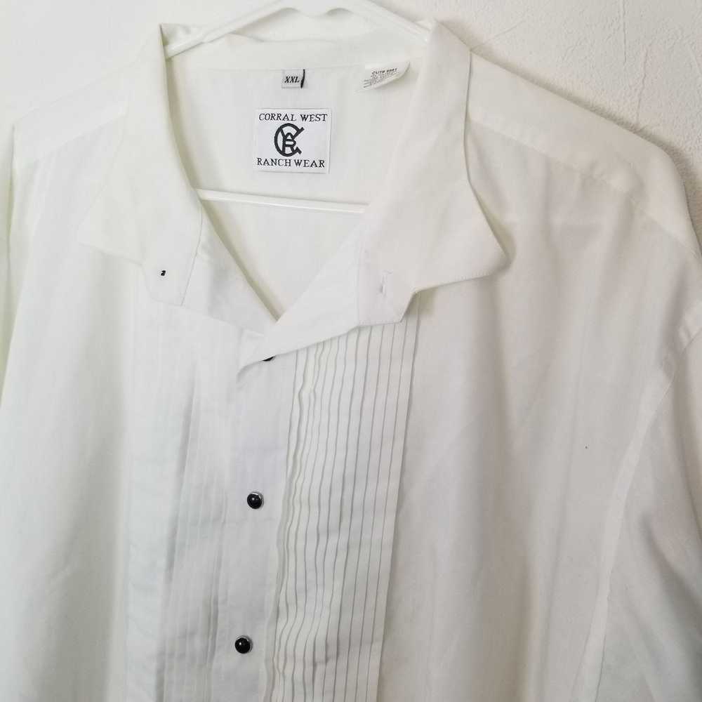 Other Corral West Ranch Wear Mens XXL White Long … - image 5