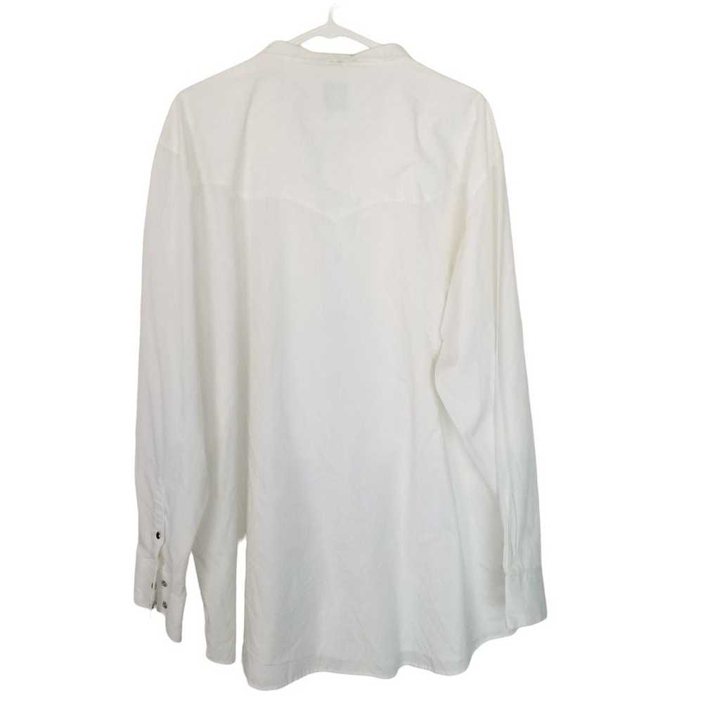 Other Corral West Ranch Wear Mens XXL White Long … - image 8