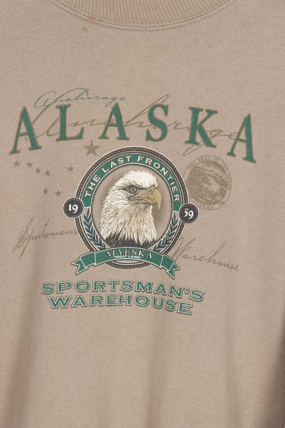 Alaska Sportsman's Warehouse Bald Eagle Brown Swe… - image 2