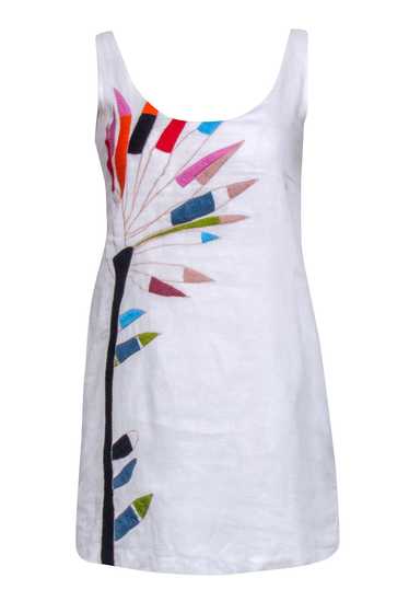 Mara Hoffman - White Organic Linen Sleeveless Dres