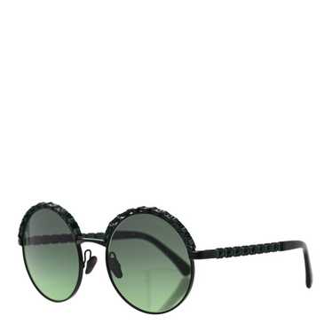 CHANEL Acetate Calfskin Polarized Square Sunglasses 5473-Q-A Black