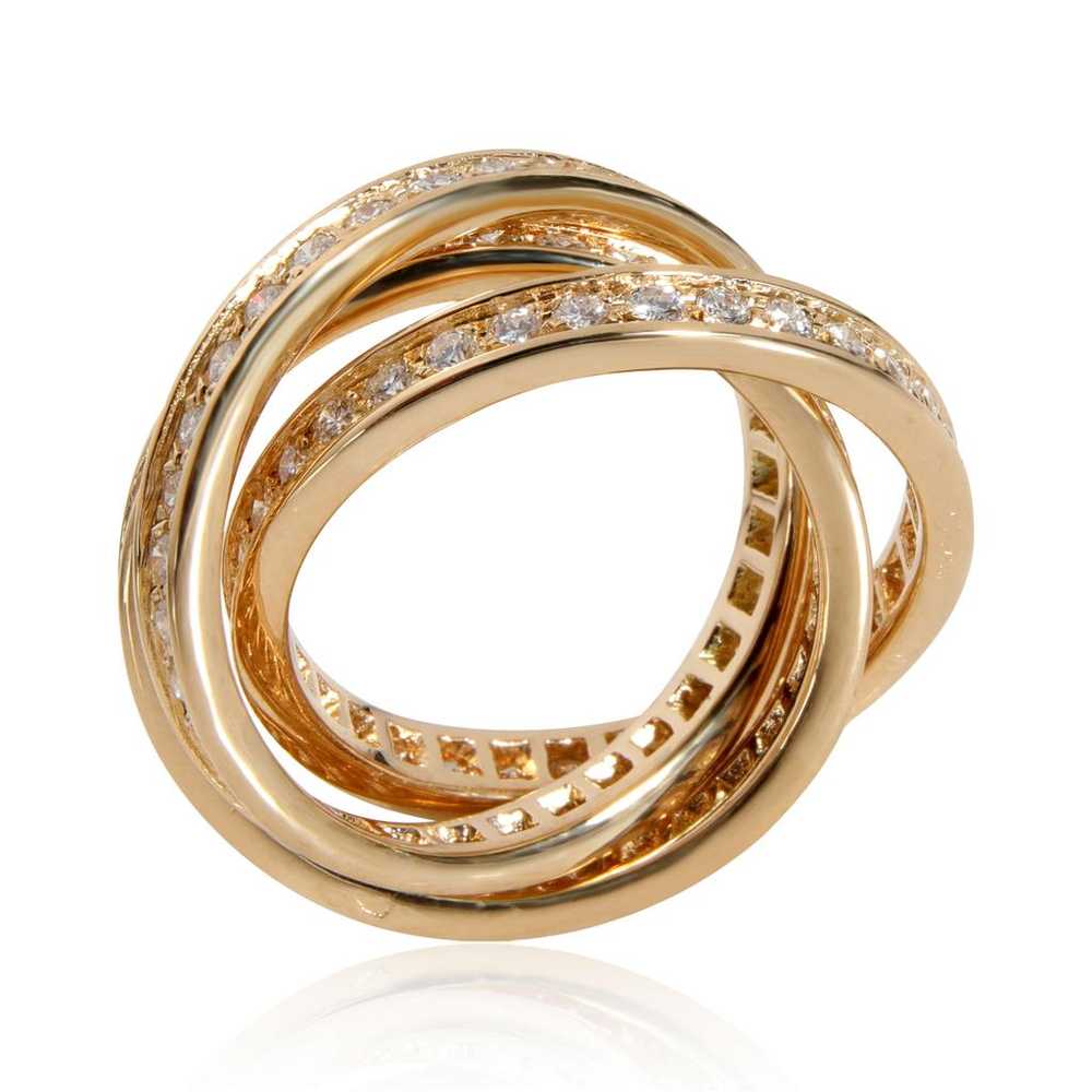 Cartier Trinity yellow gold ring - image 2
