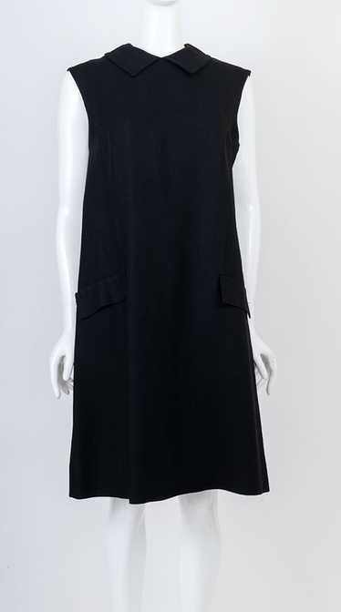 1960s Irish Linen Little Black Dress