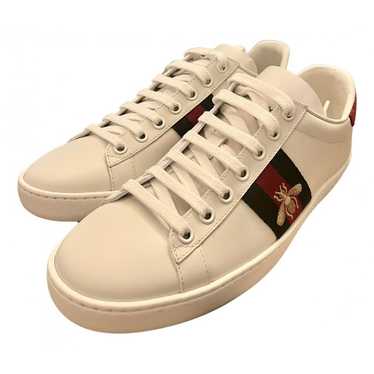 Gucci Ace leather trainers - image 1