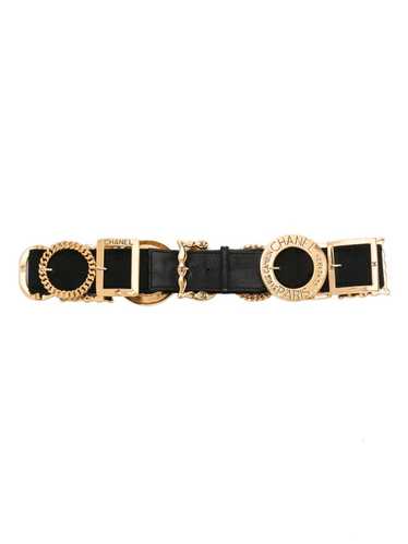 CHANEL Pre-Owned 1990s buckle-decorated elasticate