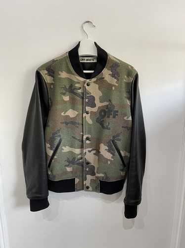 off white varsity jacket - Gem