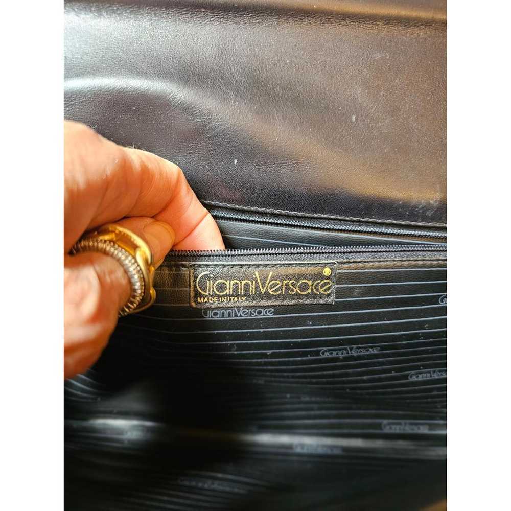 Gianni Versace Leather clutch bag - image 6