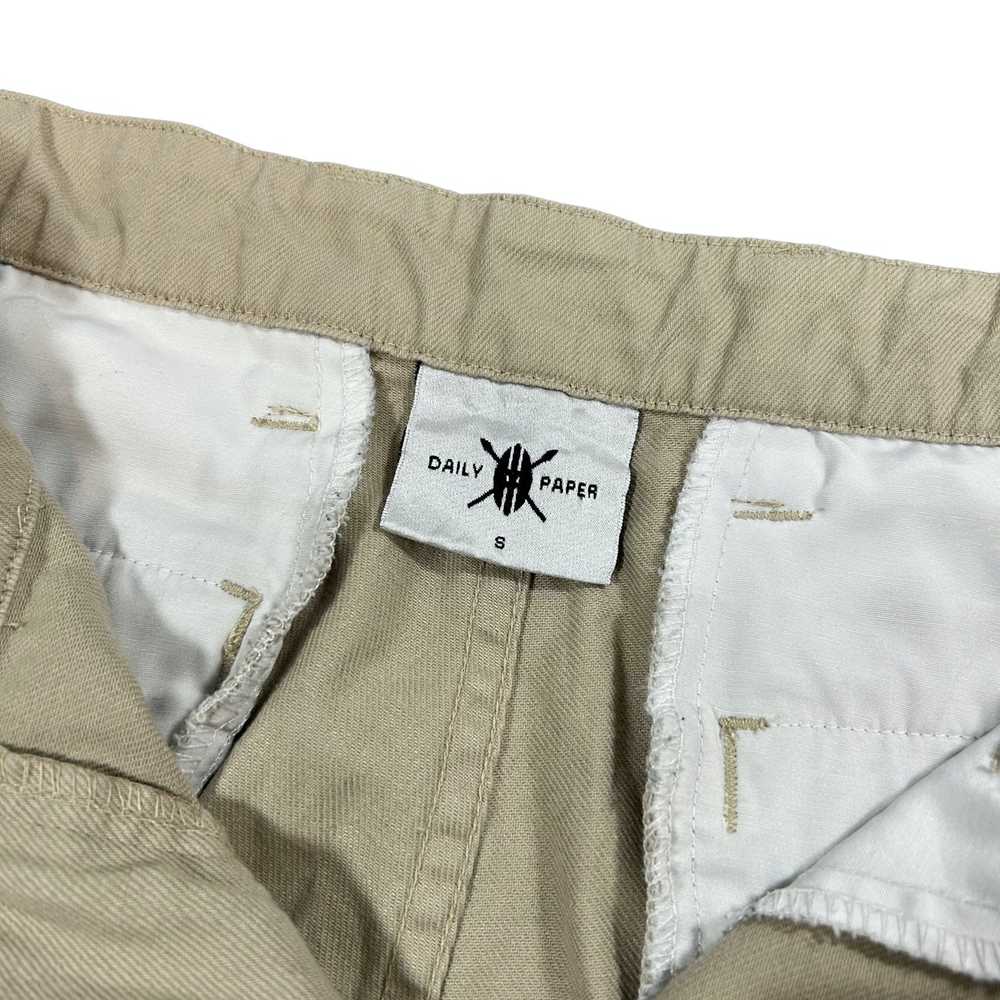 Daily Paper Daily Paper Beige Cargo Slim Fit Pant… - image 3