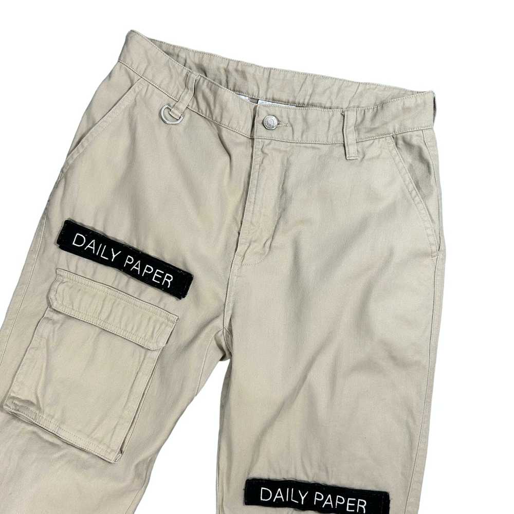 Daily Paper Daily Paper Beige Cargo Slim Fit Pant… - image 4