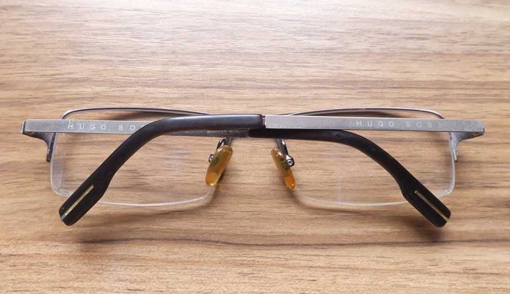 Hugo Boss Hugo Boss Half Frame Glasses Made in It… - image 11
