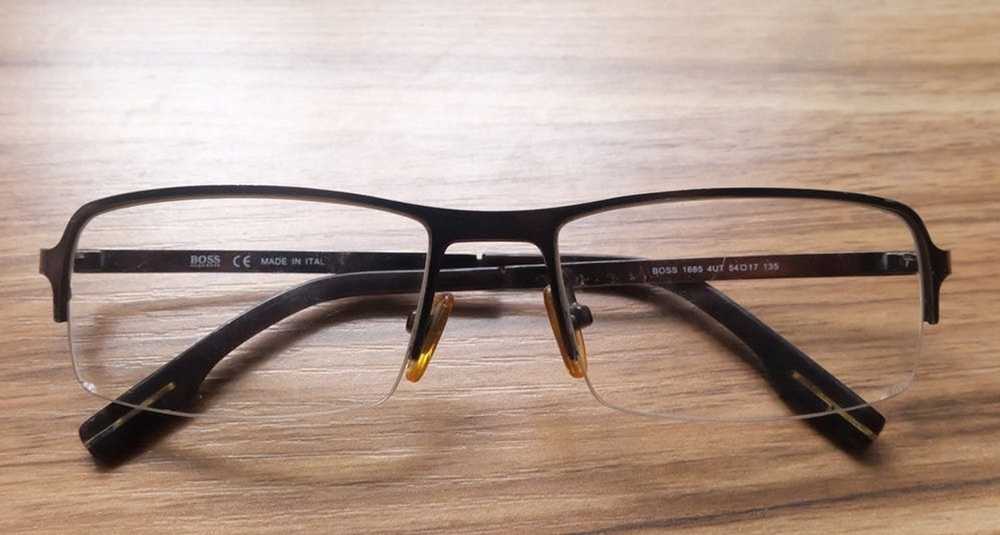 Hugo Boss Hugo Boss Half Frame Glasses Made in It… - image 2