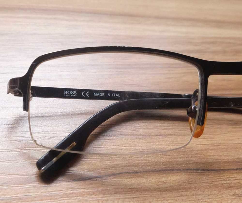 Hugo Boss Hugo Boss Half Frame Glasses Made in It… - image 4