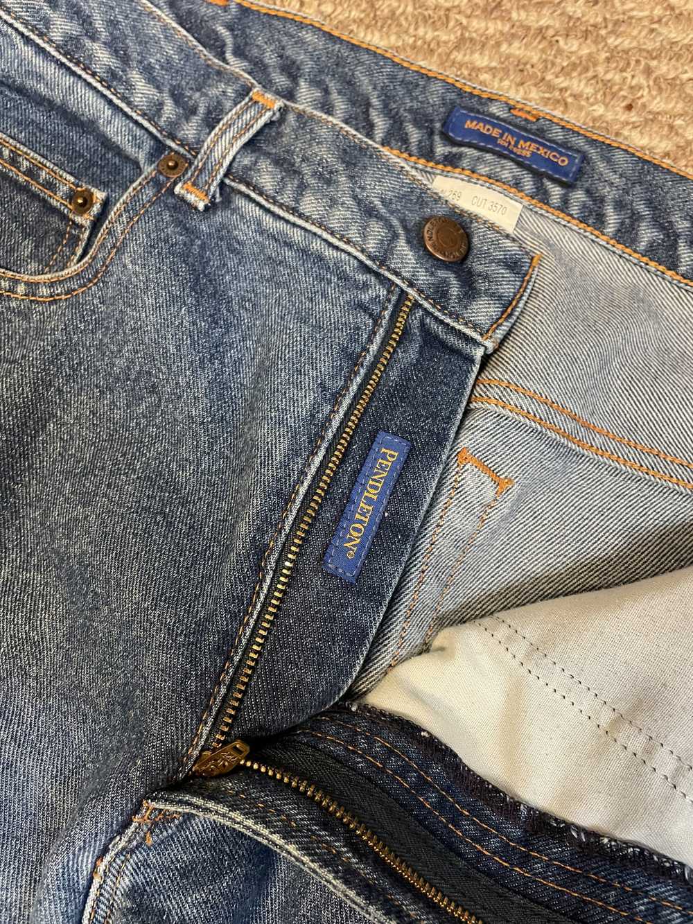 Pendleton × Vintage Vintage Pendleton Jeans Denim - image 4