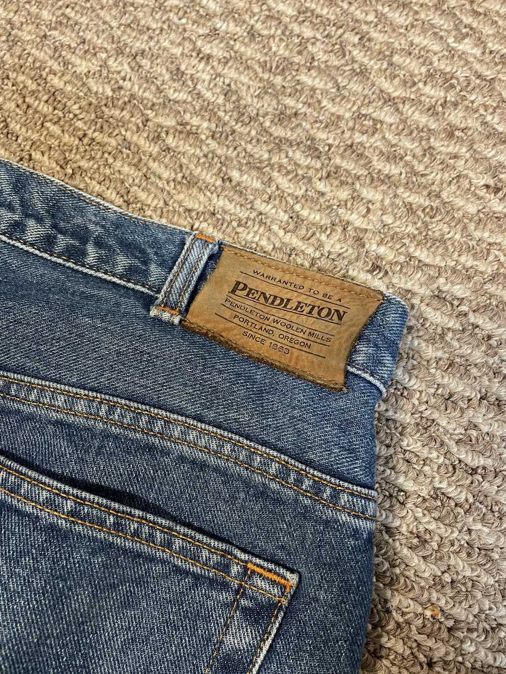 Pendleton × Vintage Vintage Pendleton Jeans Denim - image 6