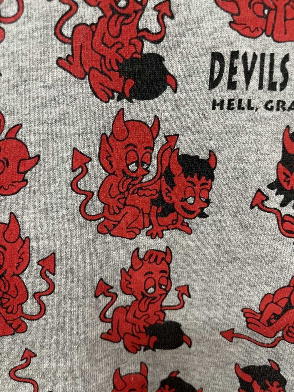 Streetwear × Vintage Vintage Devils Hangout Hell … - image 12