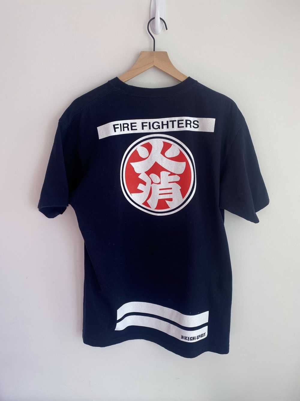 Japanese Brand HiKESHi SPiRiT Firefighter T-Shirt - image 2