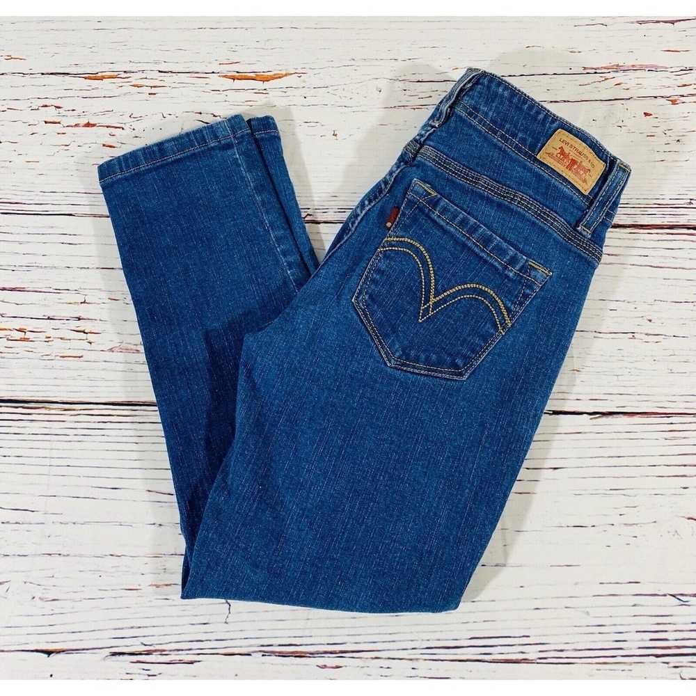 Levi's Levis Jeans Womans Sz 2 / 26 Classic Crop … - image 1