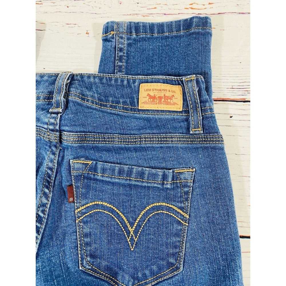 Levi's Levis Jeans Womans Sz 2 / 26 Classic Crop … - image 7