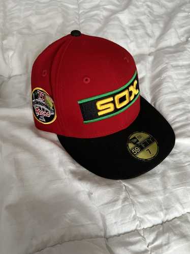 Oakland Athletics New Era Black & Metallic Logos Side Patch 59FIFTY Fi