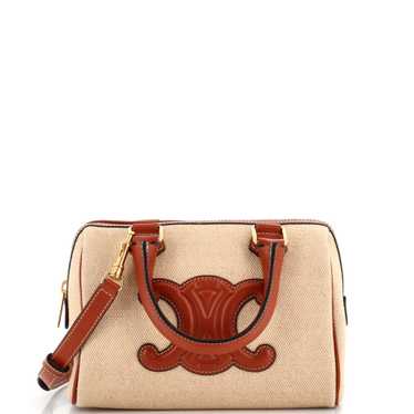 Shop CELINE 2023-24FW Small Bucket CUIR TRIOMPHE in Triomphe Canvas and  calfskin (191442FLC.02GR) by mercadodecielo