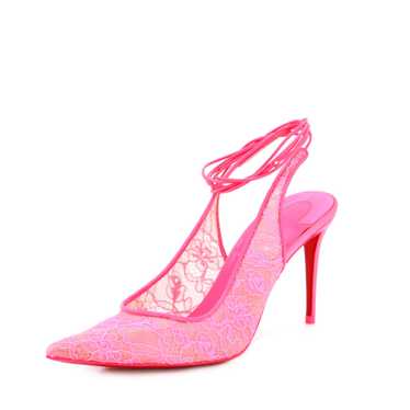 Christian Louboutin Women's Kate Lace Up Pumps La… - image 1