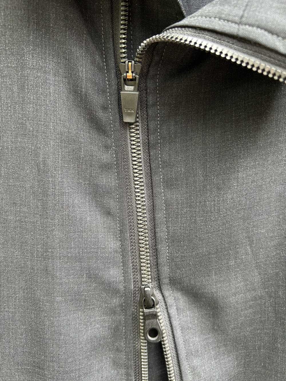 Rip Van Winkle Japan Asymmetric 2-way zip wool sh… - image 5