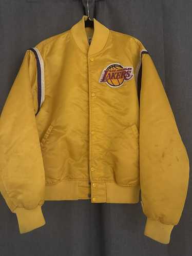 L.A. Lakers × NBA × Vintage NBA lakers bomber jack