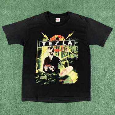 1992 tesla tour tshirt - Gem