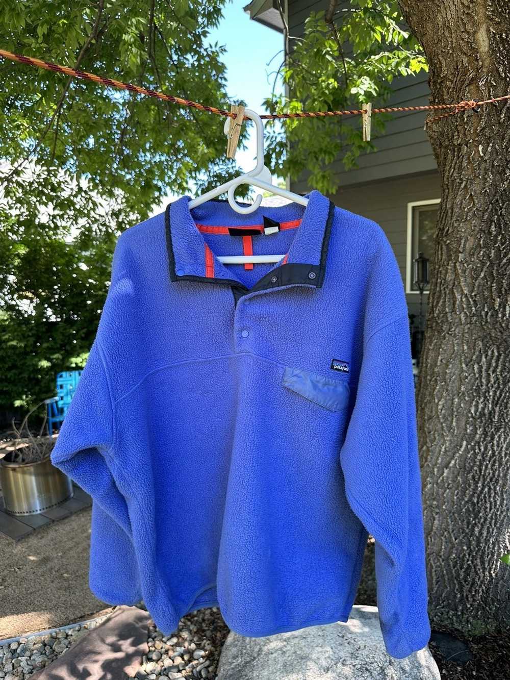 Patagonia Vintage Patagonia Synchilla Rare Light … - image 1