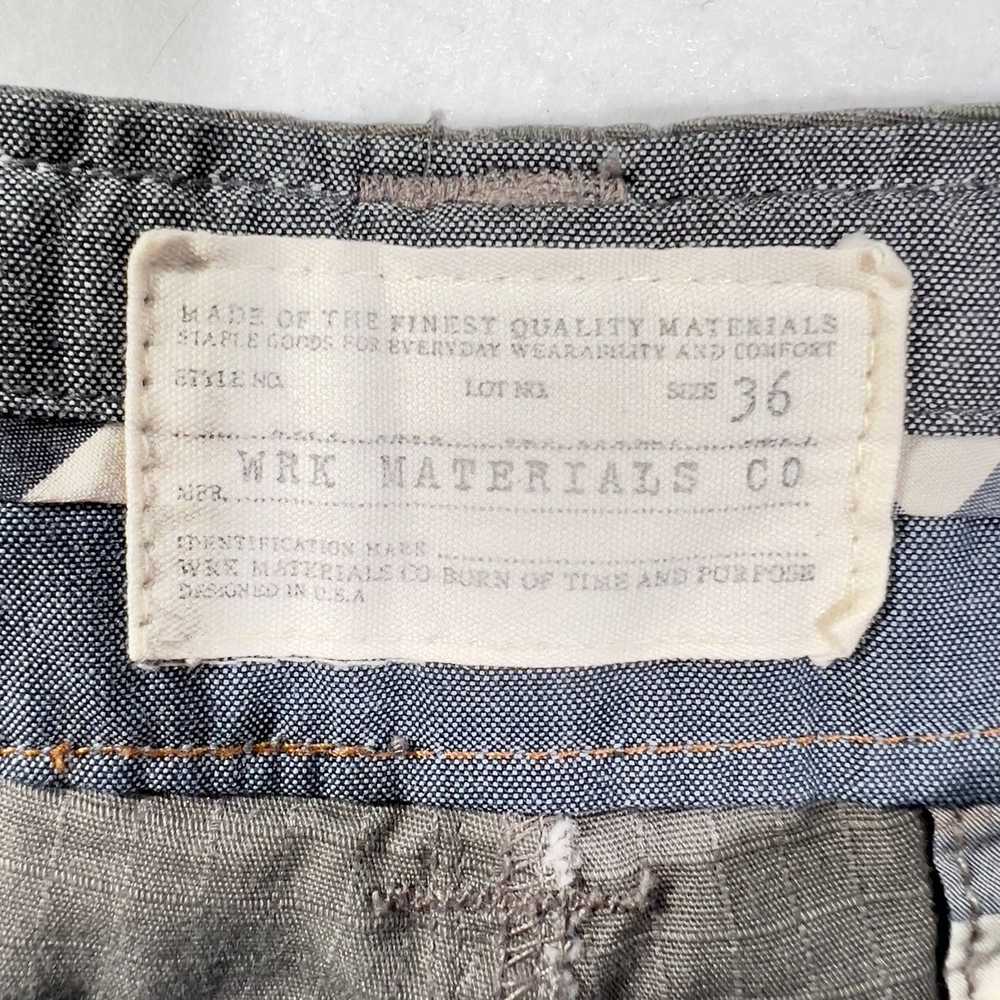 Wrk WRK Materials Co Military-Style Cargo Shorts … - image 2