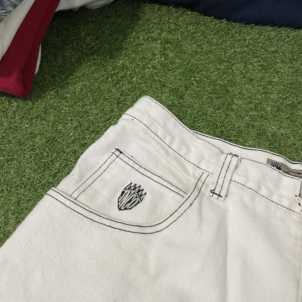 Jnco Vintage 90s Jnco Jeans Jean Shorts 38 USA Ba… - image 3