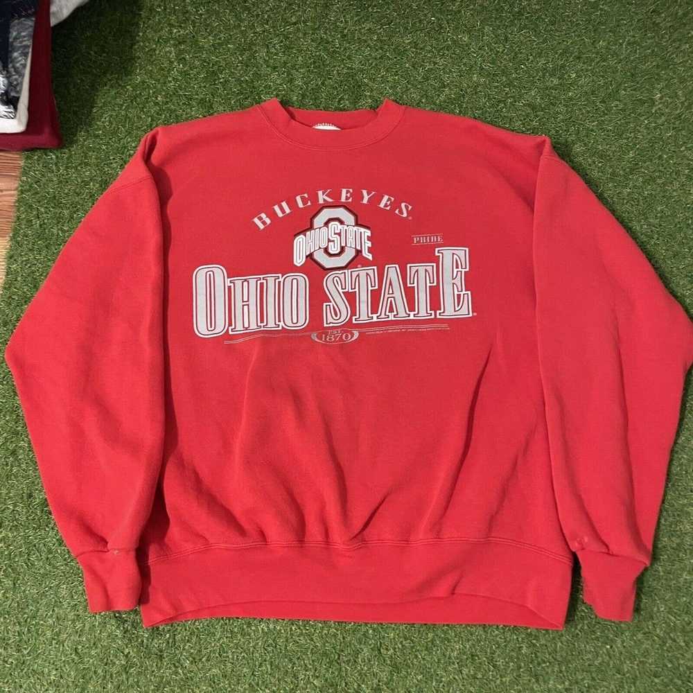 Vintage Vintage 90s Lee Sport Ohio State Buckeyes… - image 1