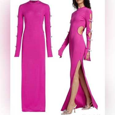 MACH & MACH Mach & Mach Long-Sleeve Maxi Dress - image 1