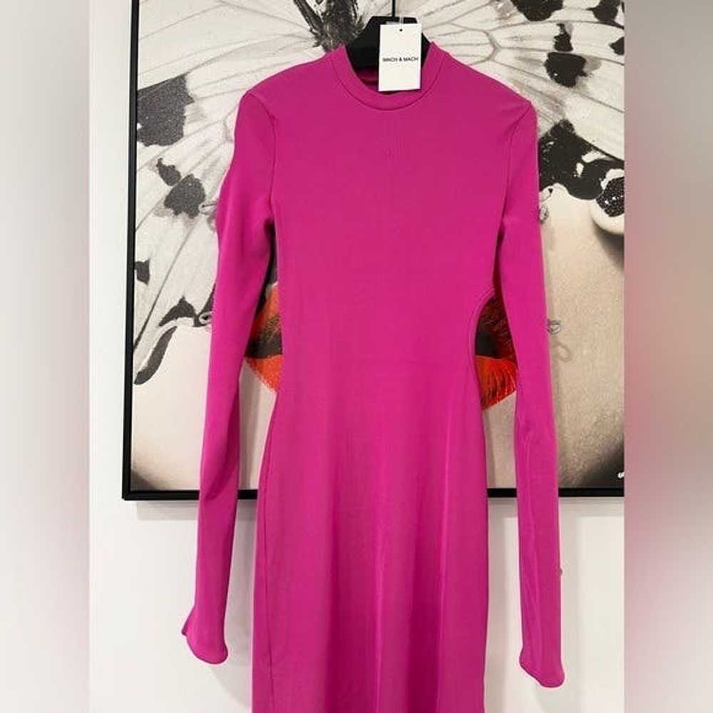 MACH & MACH Mach & Mach Long-Sleeve Maxi Dress - image 4