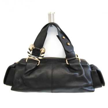 BVLGARI Leoni Women's Leather Handbag Black - image 1