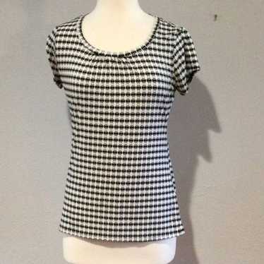 Worthington Worthington Black & White Short Sleev… - image 1