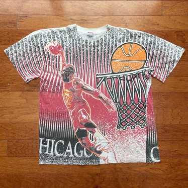 Retro deals Jordan Photo 360 Slam T-shirt Tee All Over Print Nike Air Men's M