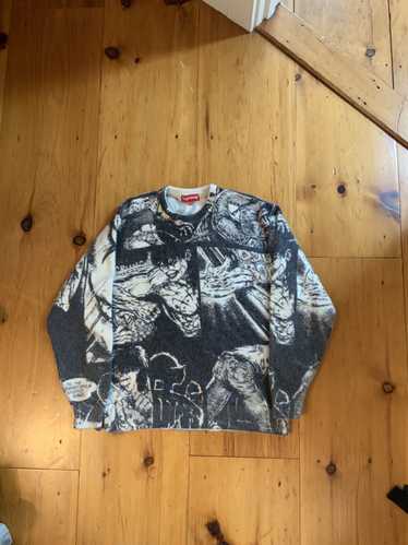 Streetwear × Supreme Supreme “The Crow” sweater