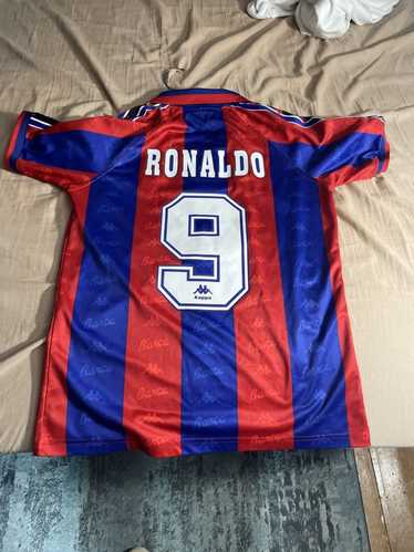 2002/04 RONALDO #9 Brazil Vintage Nike WC Away Football Shirt (M