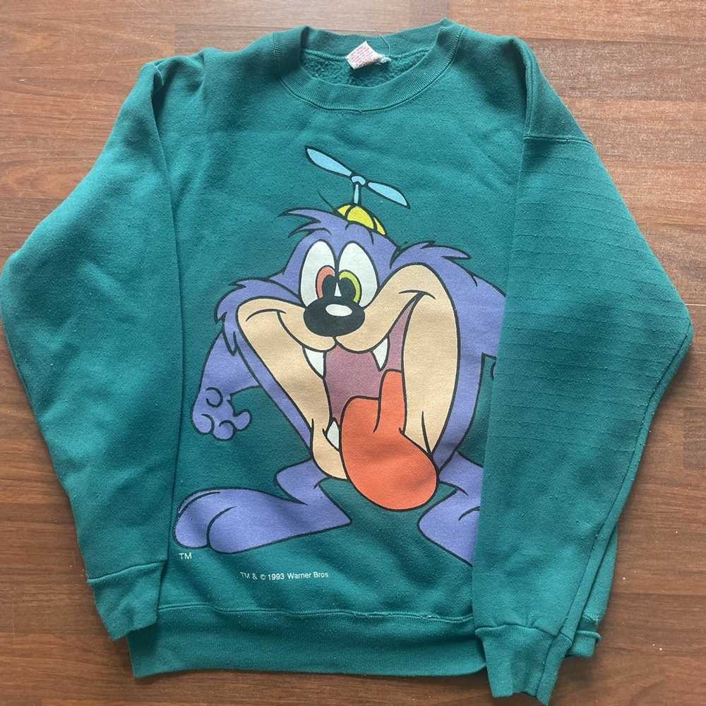 Vintage Looney Tunes Tasmanian Devil Crew Neck - Gem