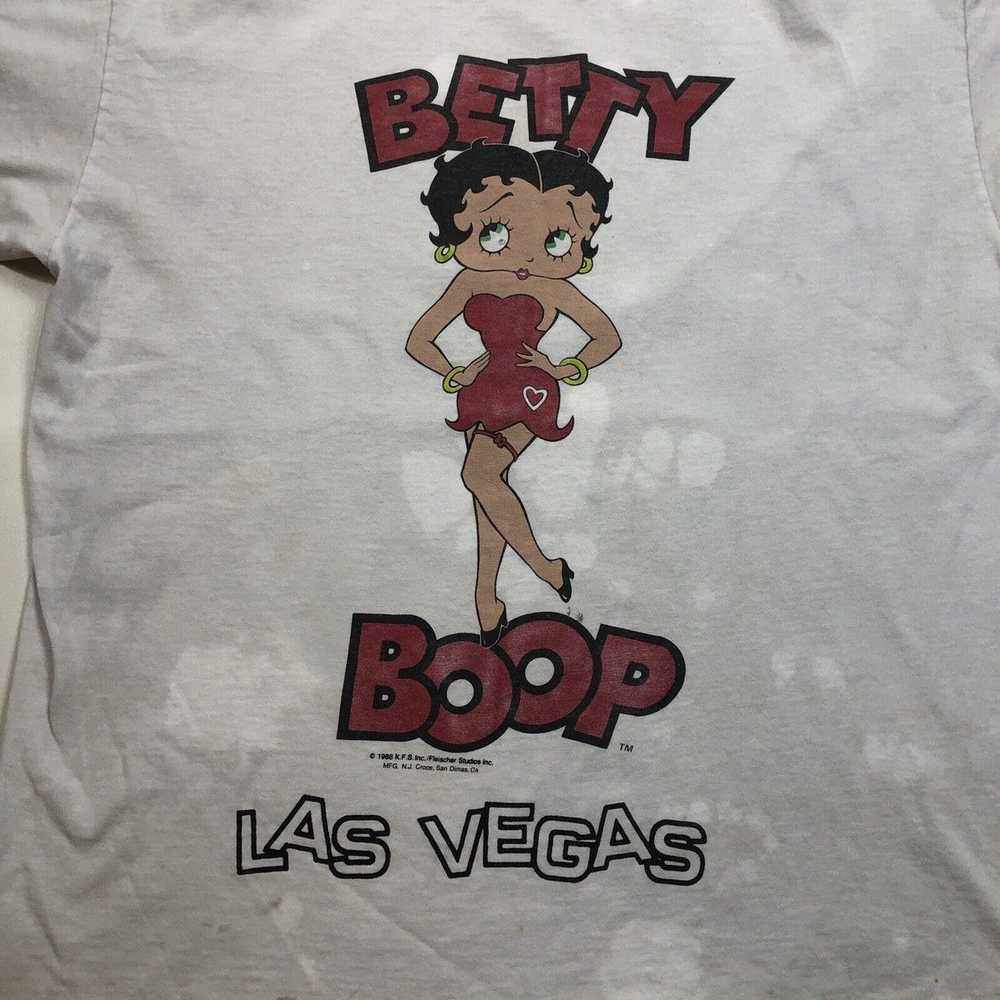 Vintage Vintage Betty Boop 80s Las Vegas Double S… - image 11
