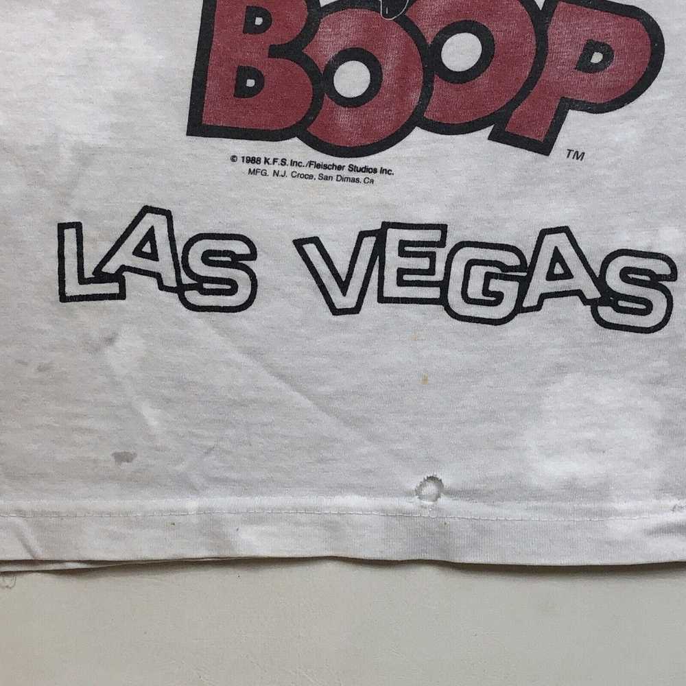 Vintage Vintage Betty Boop 80s Las Vegas Double S… - image 3