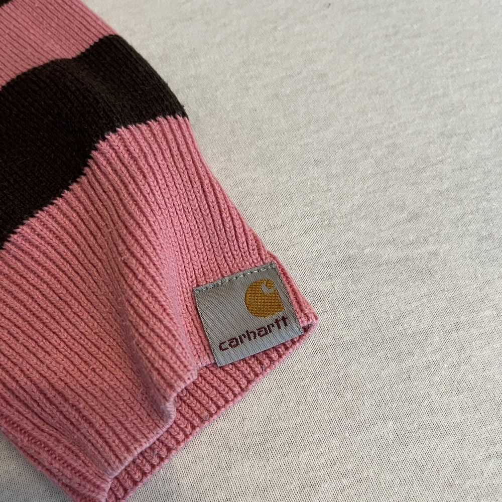 Carhartt Carhartt Striped Pink Sweater Jumper Ret… - image 4