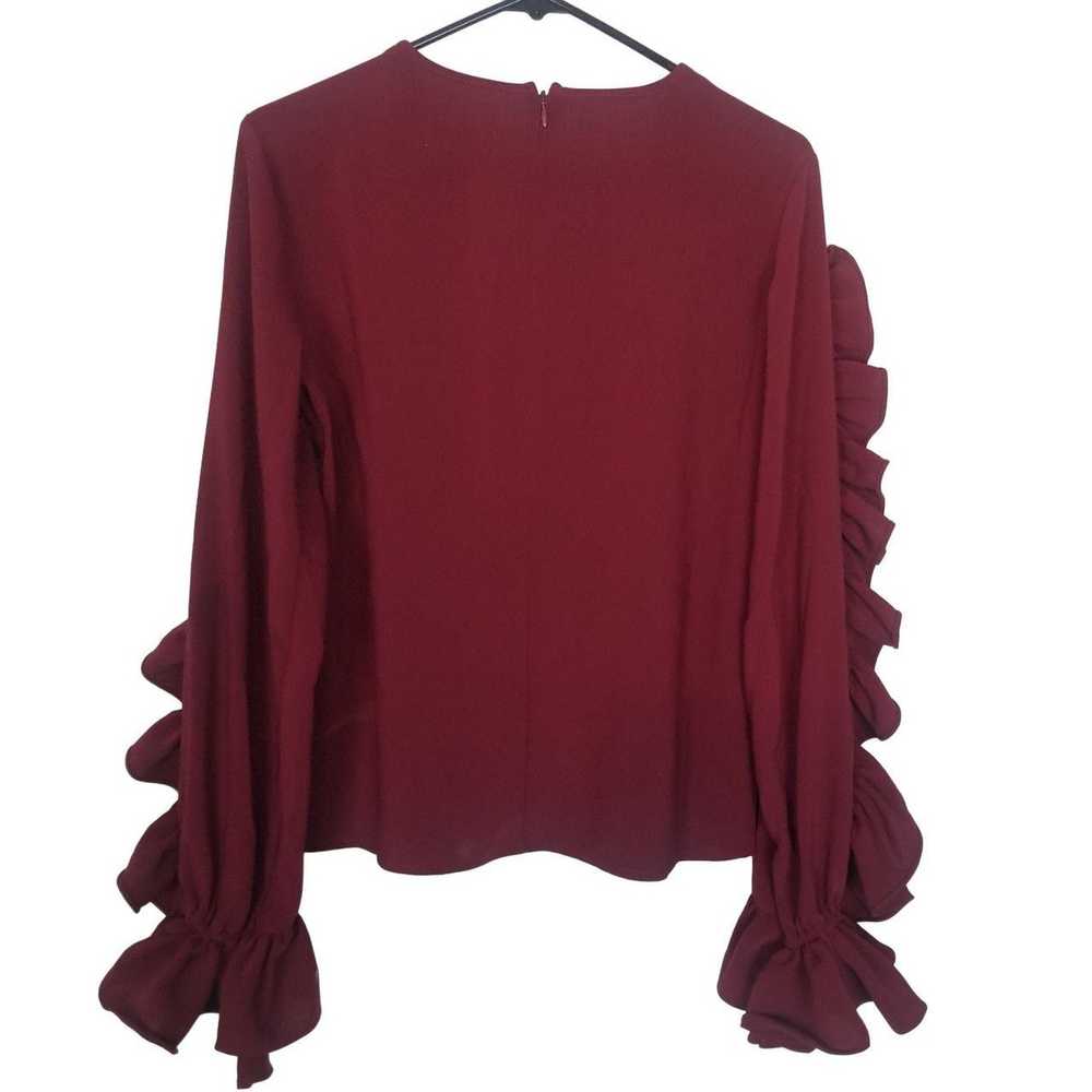 Other Rachel Parcell Womens S Red Crew Neck Long … - image 10