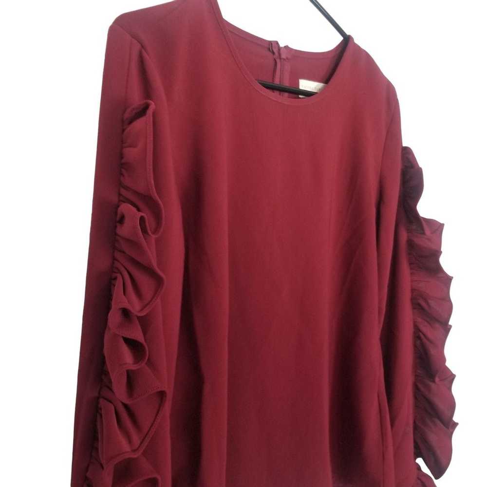 Other Rachel Parcell Womens S Red Crew Neck Long … - image 6