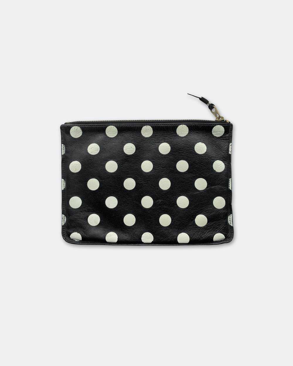 Comme des Garcons 2010s Leather Polka Dots Wallet - image 2